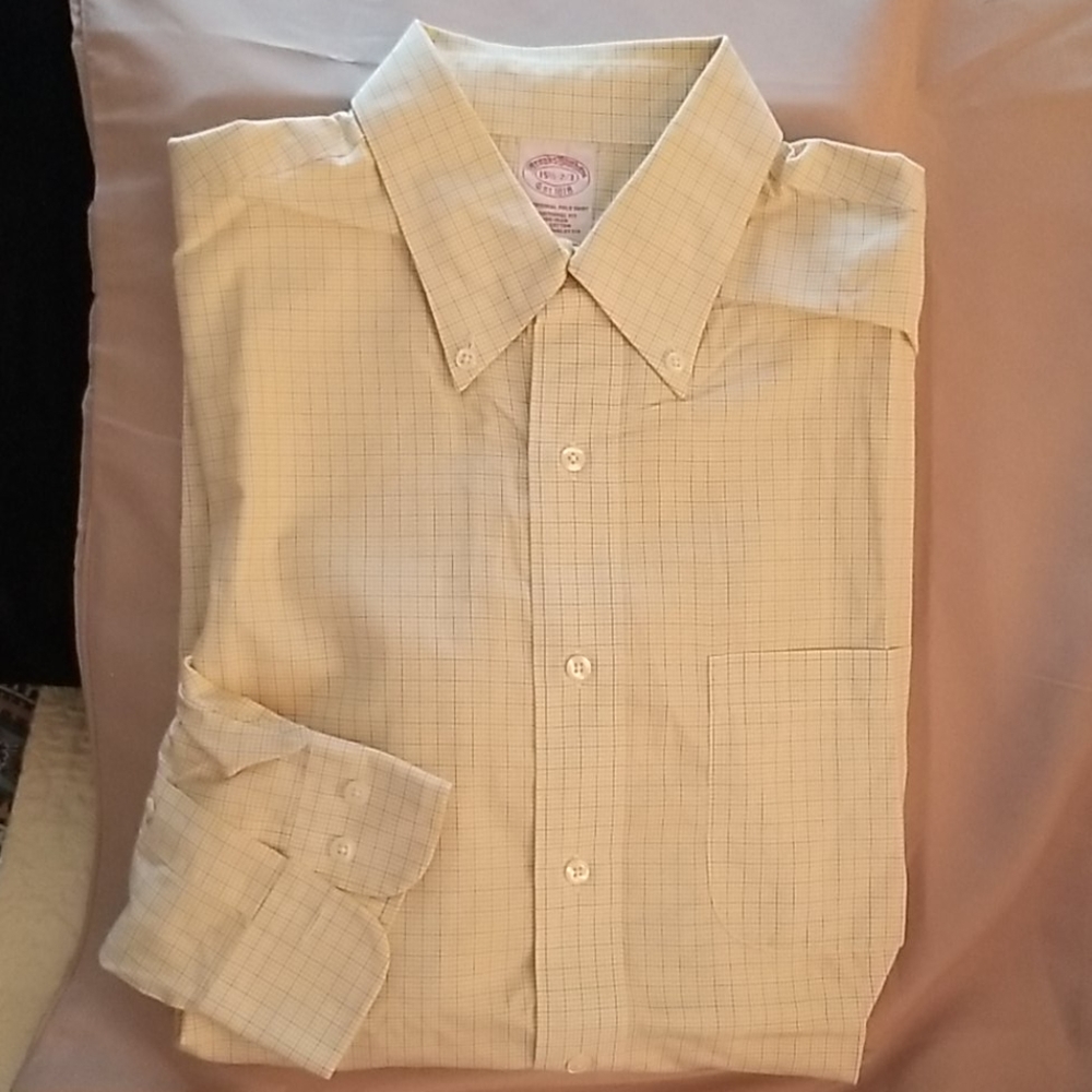 Brook's Brothers Button Down Non-Iron 15.5-32.5